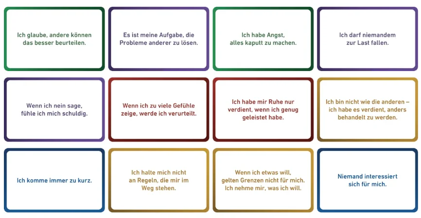 Glaubenssatzkarten
