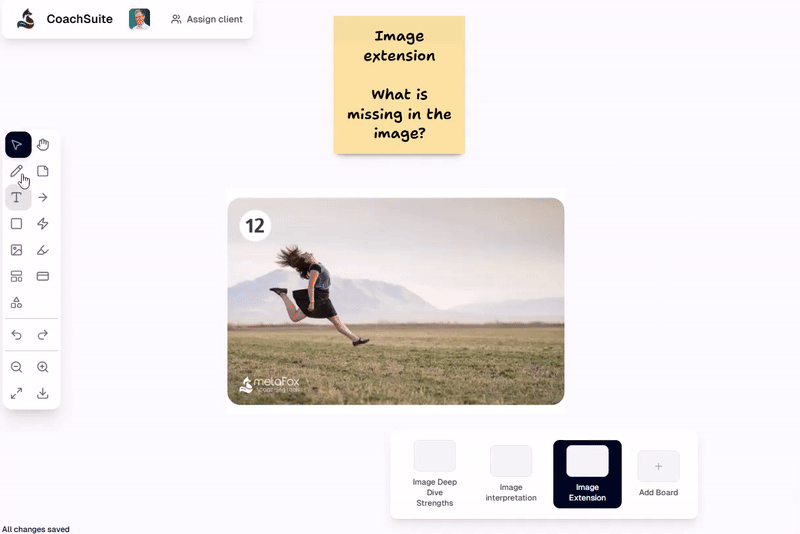 Demonstratie coachingtool 'visieafbeelding'